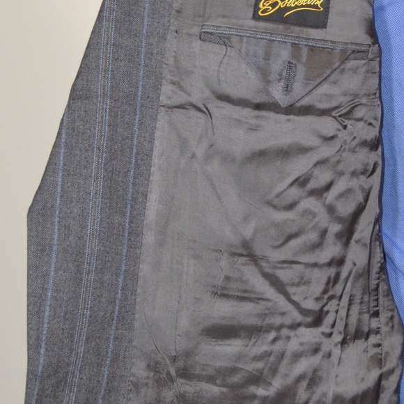 Borberini 38S Sport Coat Blazer Suit Jacket - Picture 7 of 8